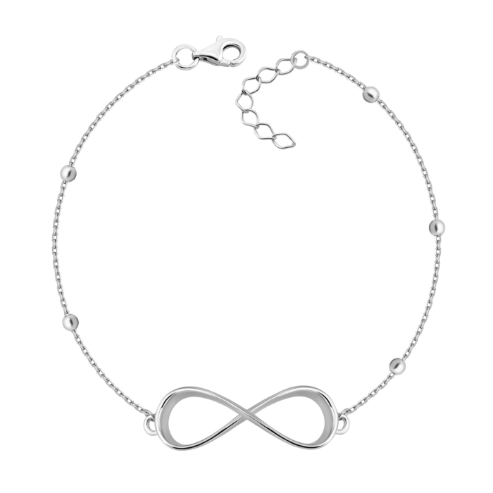 Серебряный браслет Бесконечность.Артикул UG5B37708