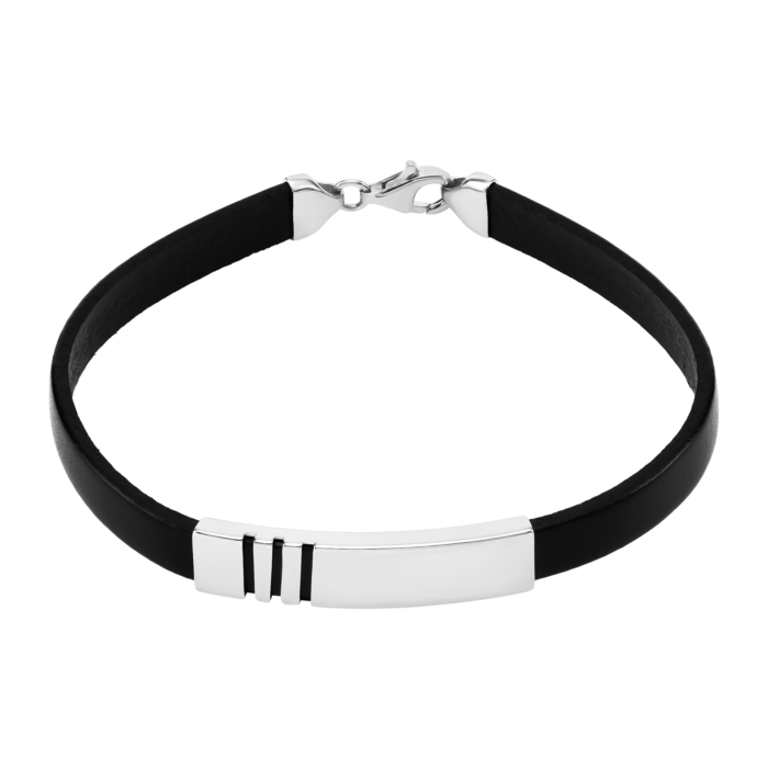 Браслет с серебряными вставками. Артикул UG5436ЧКР 1/21