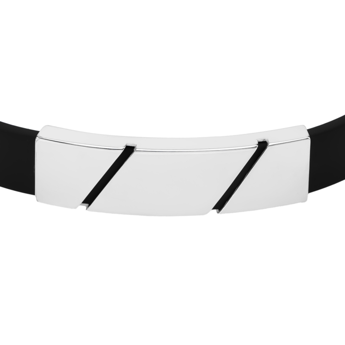 Браслет зі срібними вставками. Артикул UG5440ЧКчР 1/21