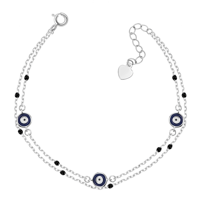 Срібний браслет з емаллю. Артикул UG5D05361