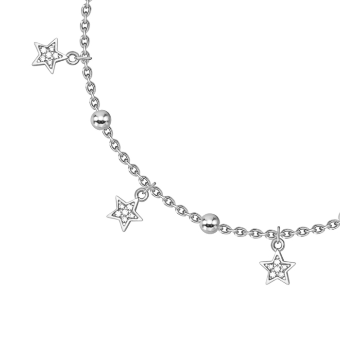 Срібний браслет з фіанітами. Артикул UG51BR72411