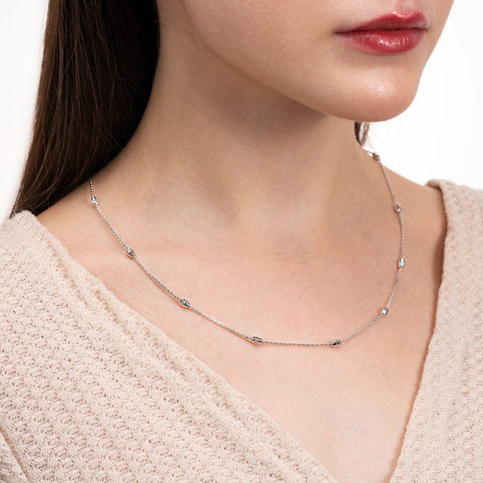 Срібний ланцюжок. Артикул ST OV JIANZHI LN-L/12