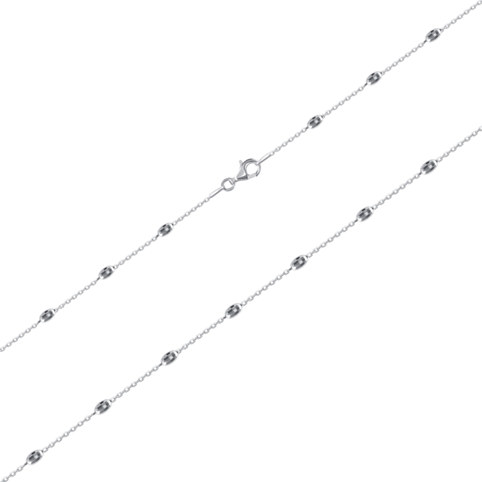 Серебряная цепочка. Артикул ST OVAL D/C-L/12