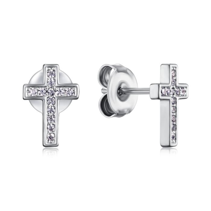 Срібні сережки. Артикул SZDE00293-E/12/1