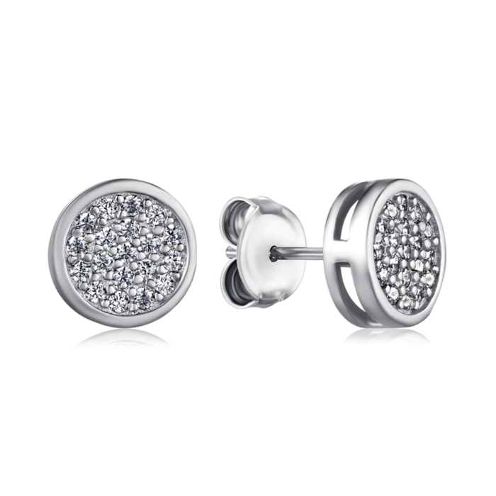 Серебряные серьги. Артикул SZDE00318-E/12/1