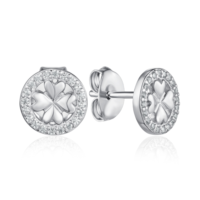 Срібні сережки. Артикул SZDE00361-E/12/1