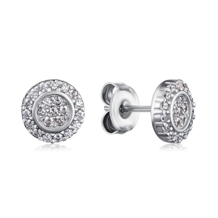 Срібні сережки. Артикул SZDE00365-E/12/1