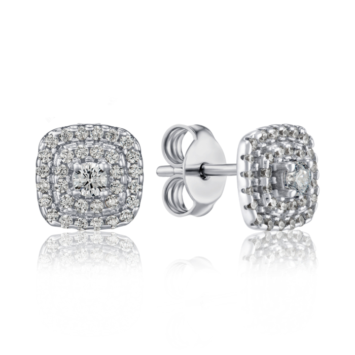 Срібні сережки. Артикул SZDE00405-E/12/1