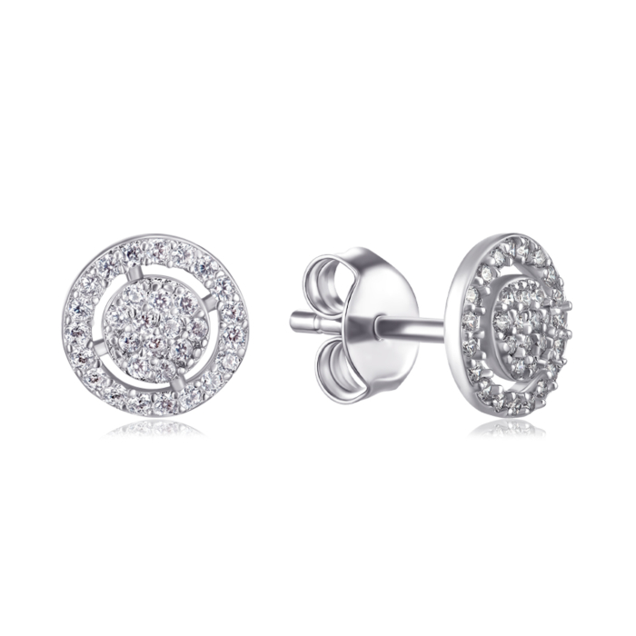 Срібні сережки. Артикул SZDE00541-E/12/1