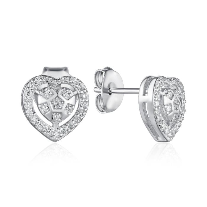 Срібні сережки. Артикул SZDE00550-E/12/1