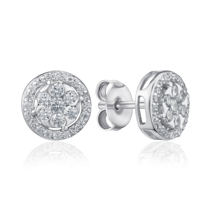 Серебряные серьги. Артикул SZDE00632-E/12/1