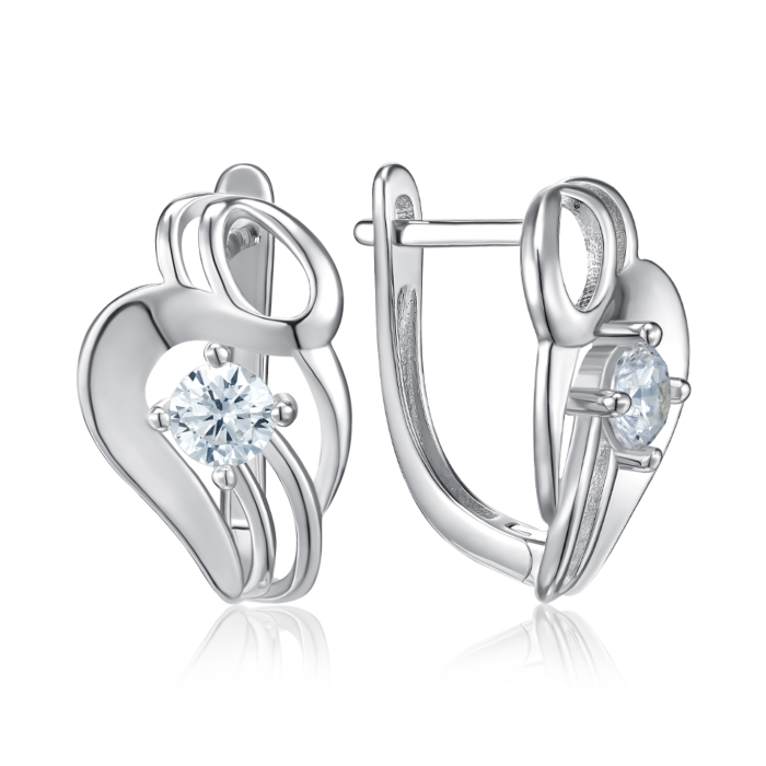 Срібні сережки. Артикул SZDE04840-E/12/1