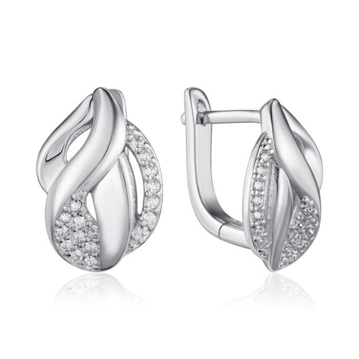 Серебряные серьги. Артикул SZDE04887-E/12/1