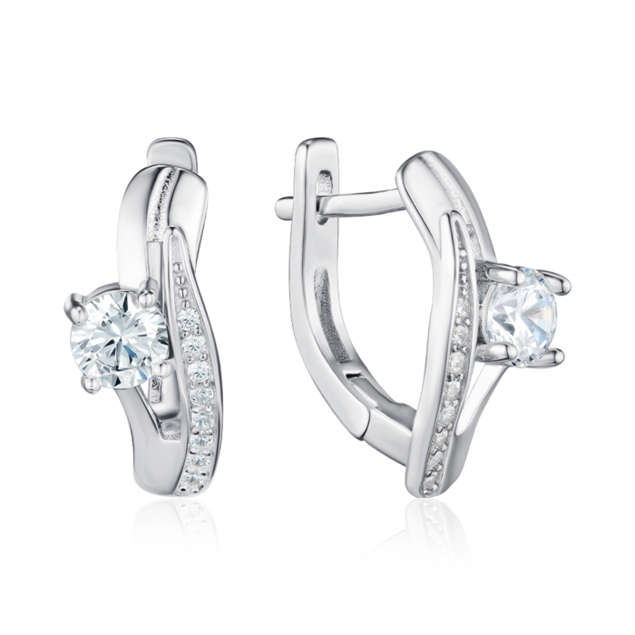 Срібні сережки. Артикул SZDE05013-E/12/1