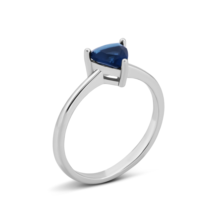 Срібна каблучка з фіанітом. Артикул UG5SZDE05871 пер