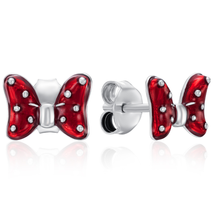 Срібні пусети з емаллю. Артикул SZDE06851-E/12/392