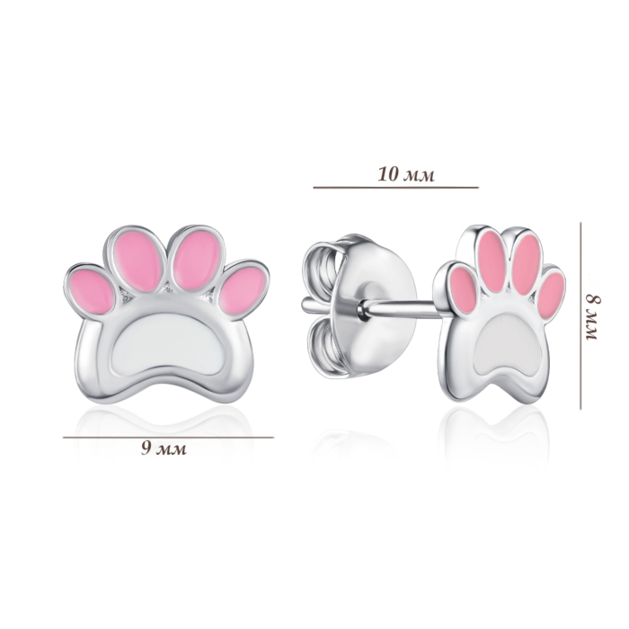 Срібні сережки. Артикул SZDE06865-E/12/1095