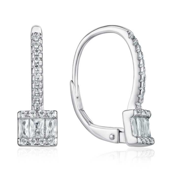 Серебряные серьги. Артикул SZDE08424-E/12/1