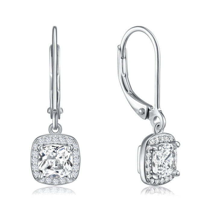 Срібні сережки. Артикул SZDE08429-E/12/1