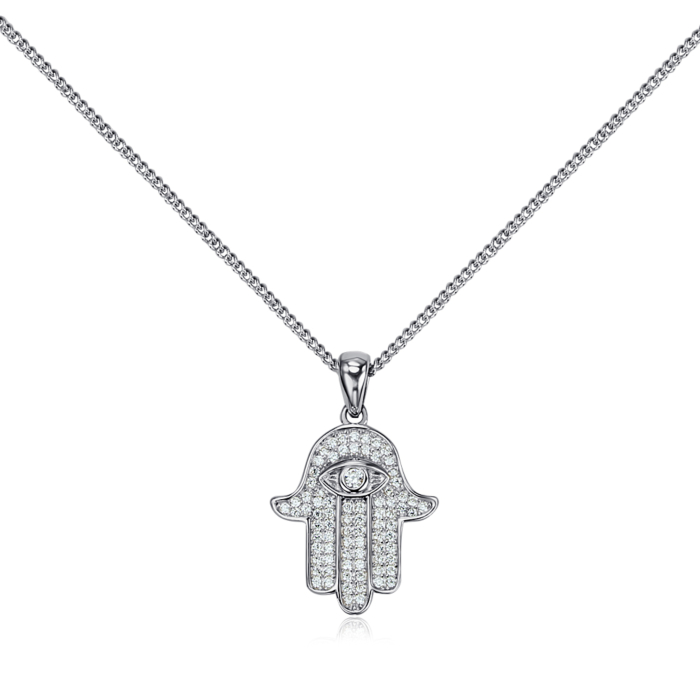 Серебряное колье SZDN03586-K/12/1