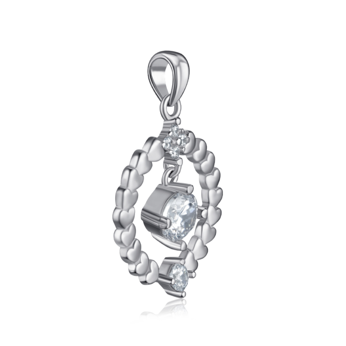 Срібна підвіска. Артикул SZDN08696-P/12/1