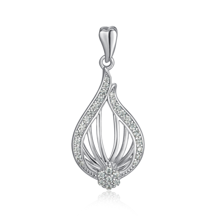 Срібна підвіска. Артикул SZDP00263-P/12/1
