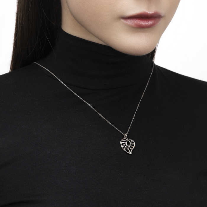 Срібна підвіска. Артикул SZDP00303-P/12