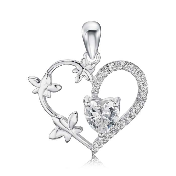 Серебряная подвеска с фианитами SZDP00312-P/12/1