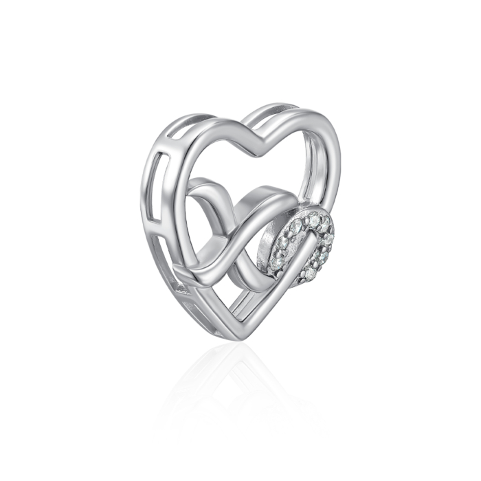 Срібна підвіска з фіанітами. Артикул SZDP00349-P/12/1