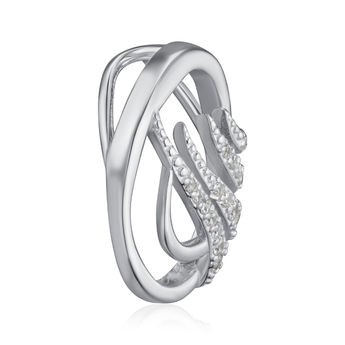 Срібна підвіска з фіанітами. Артикул SZDP00426-P/12/1