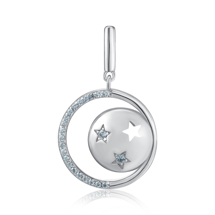 Срібна підвіска. Артикул SZDP00436-P/12/1