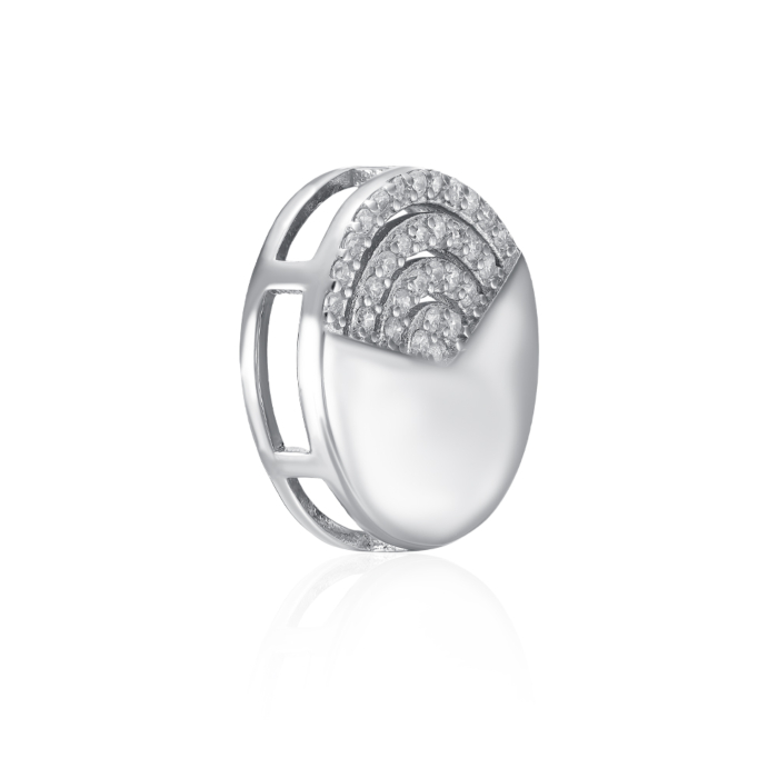 Срібна підвіска з фіанітами. Артикул SZDP00578-P/12/1