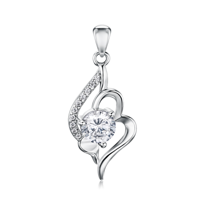 Серебряная подвеска с фианитами SZDP01794-P/12/1