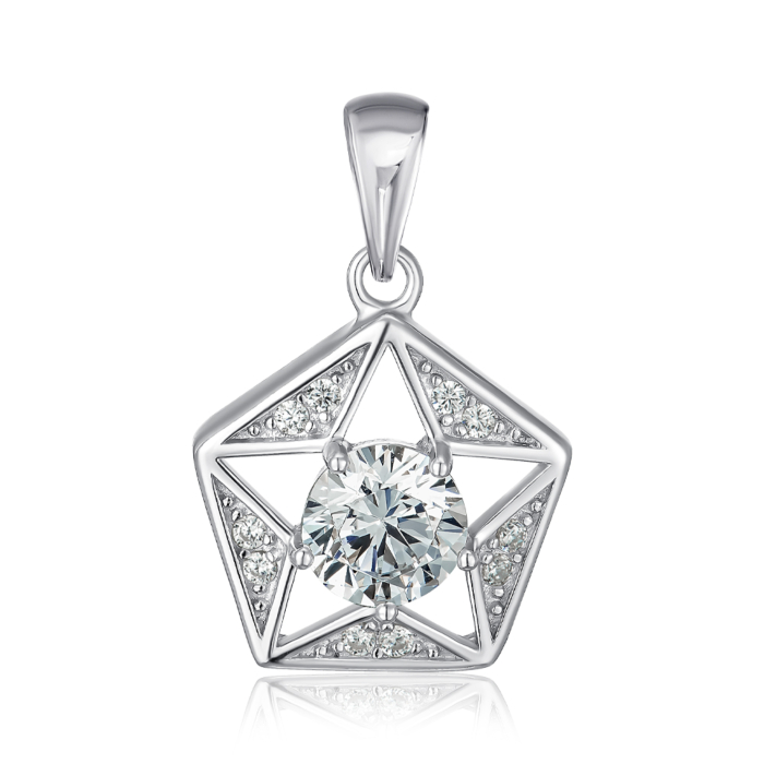 Срібна підвіска. Артикул SZDP01814-P/12/1