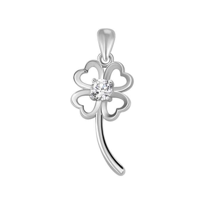 Серебряная подвеска с фианитами. Артикул UG5SZDP03681