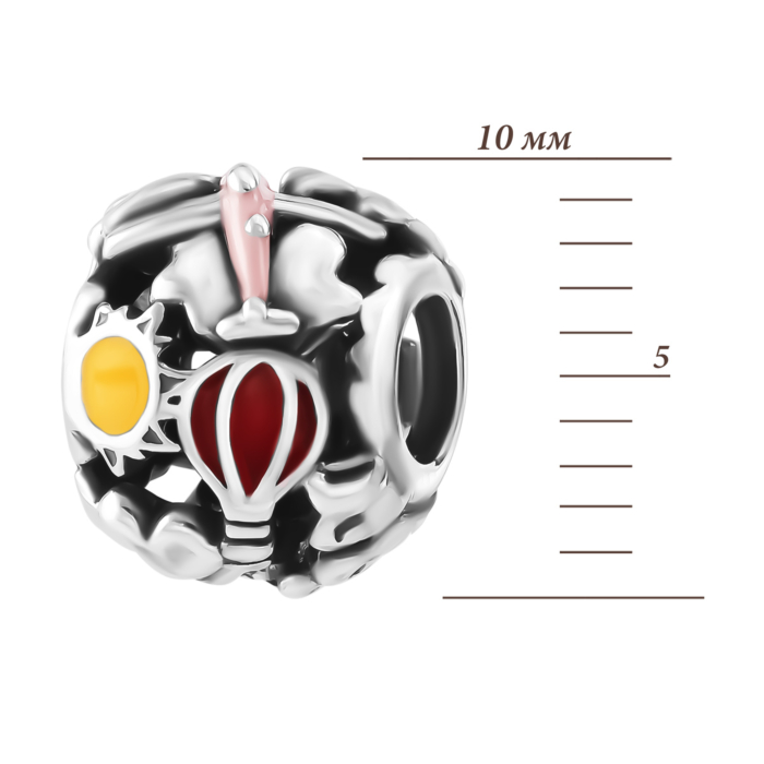 Срібна намистина шарм. Артикул UG5SZDP04023