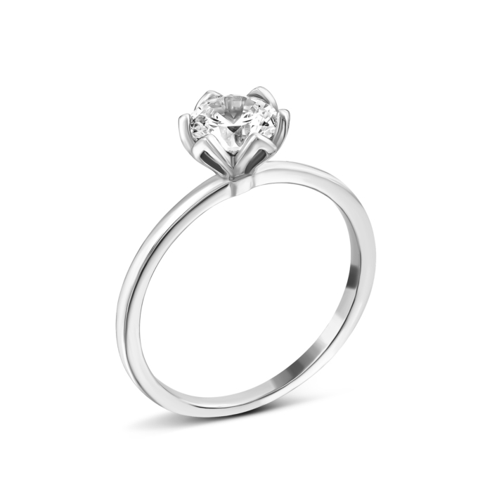 Серебряное кольцо с фианитом. Артикул UG5SZDR00988