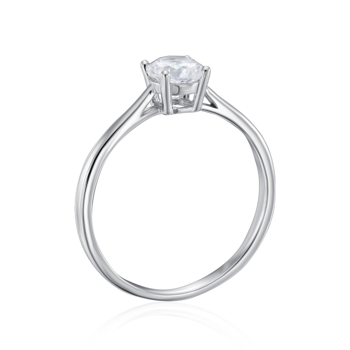 Серебряное кольцо с фианитом. Артикул SZDR16793-R/12/1