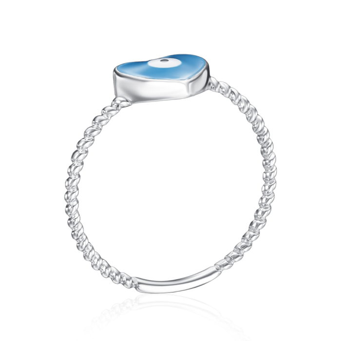 Серебряное кольцо с эмалью. Артикул SZDR04718-R/12/1632