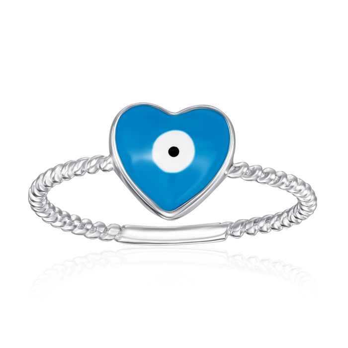 Серебряное кольцо с эмалью. Артикул SZDR04718-R/12/1632