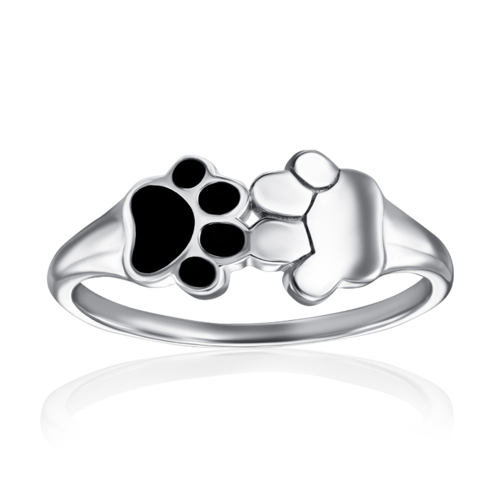 Серебряное кольцо с эмалью. Артикул SZDR07772-R/12/389