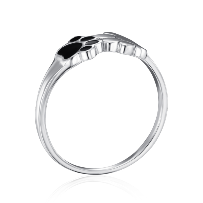 Серебряное кольцо с эмалью. Артикул SZDR07772-R/12/389