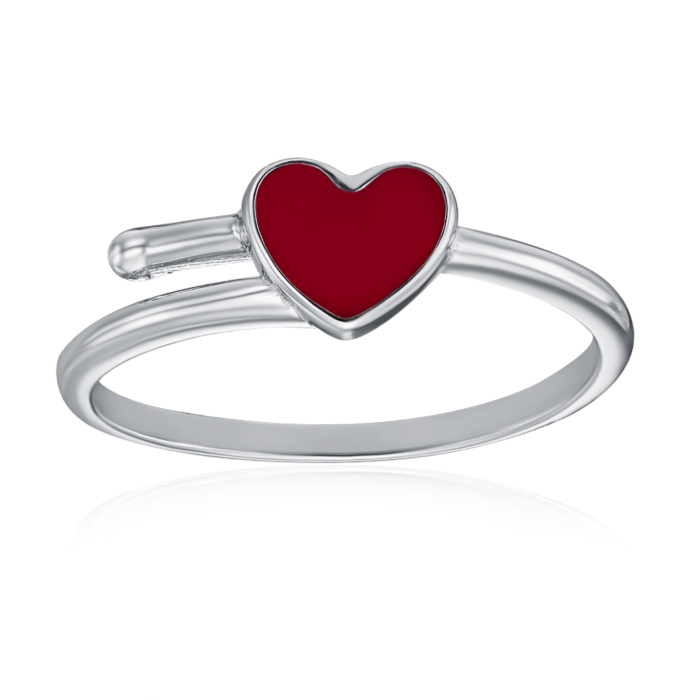 Серебряное кольцо с эмалью. Артикул SZDR07799-R/12/392