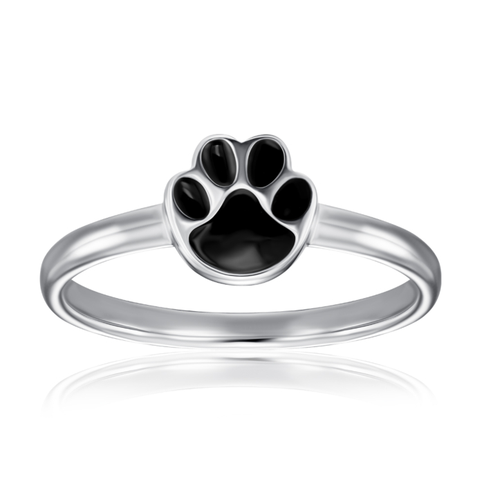 Срібна каблучка з емаллю. Артикул SZDR07826-R/12/389