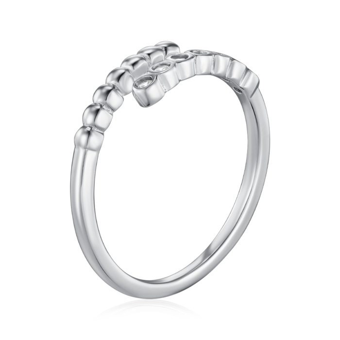 Срібна каблучка. Артикул SZDR09825-R/12/1