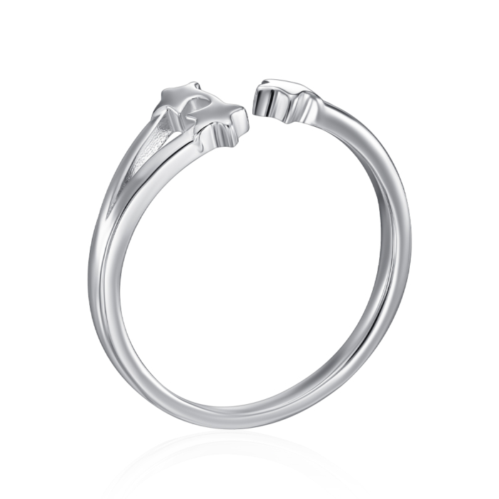 Срібна каблучка. Артикул SZDR10308-R/12