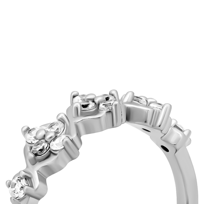 Серебряное кольцо с фианитами. Артикул UG5SZDR11239