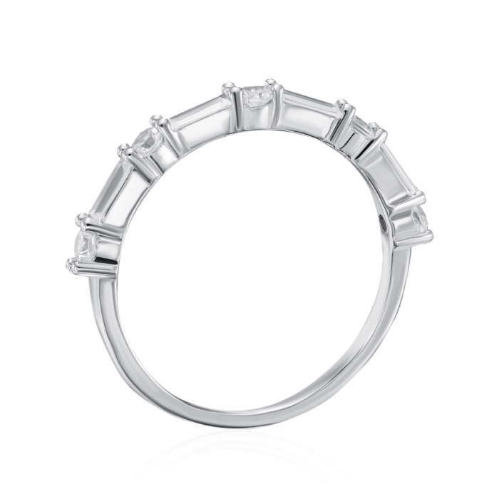 Серебряное кольцо с фианитами. Артикул SZDR15637-R/12/1