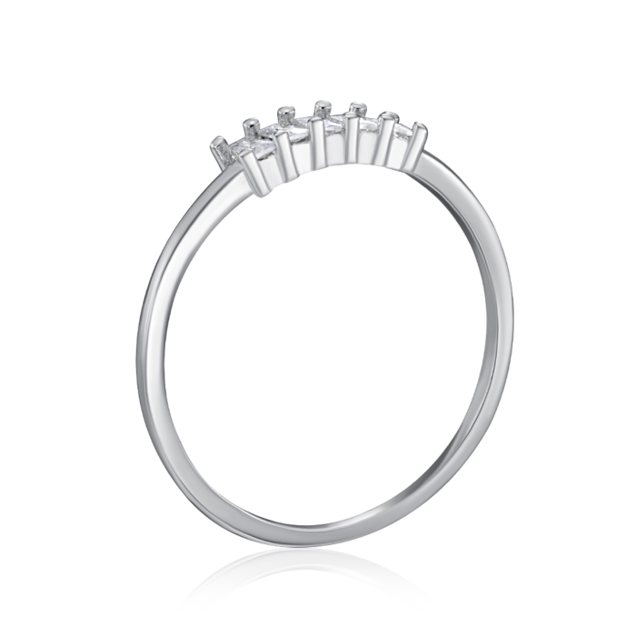 Серебряное кольцо с фианитами. Артикул SZDR15682-R/12/1
