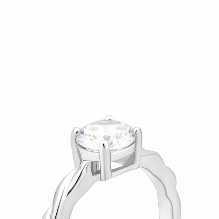 Серебряное кольцо с фианитом. Артикул UG5SZDR16578